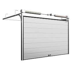 Секционные ворота 3200х2250 мм белые DoorHan rsd02